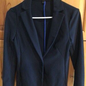Banana Republic Blazer Jacket Navy Blue Size 0 Petite